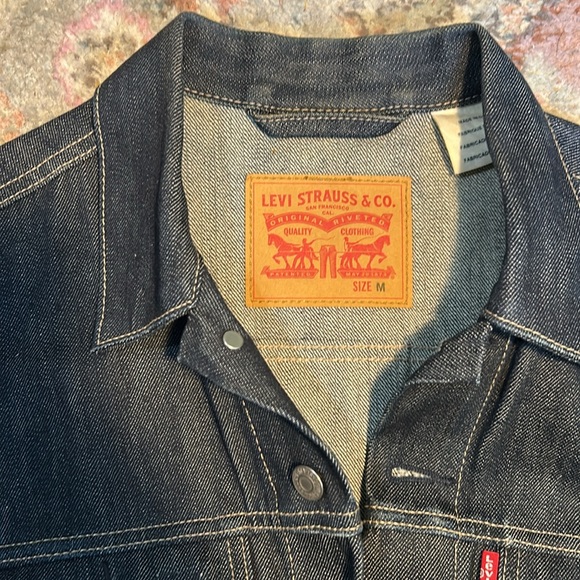 Levi’s Raw Denim Trucker Jacket - Picture 4 of 9